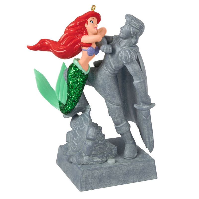 Disney The Little Mermaid Ariel and the Prince Ornament With Sound