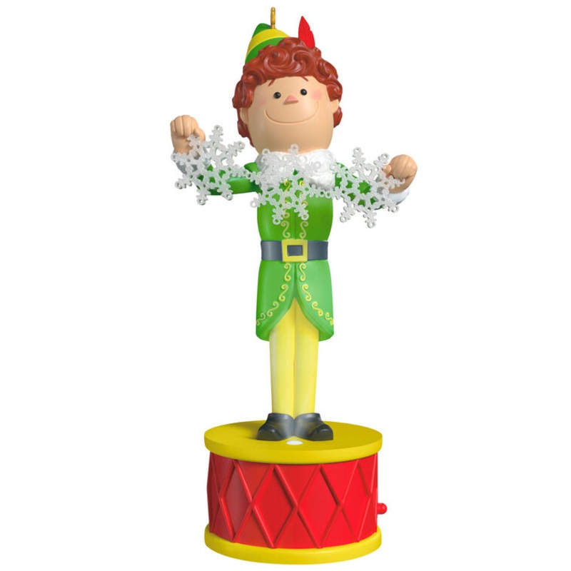 Elf Collection Buddy the Elf Ornament With Light and Sound