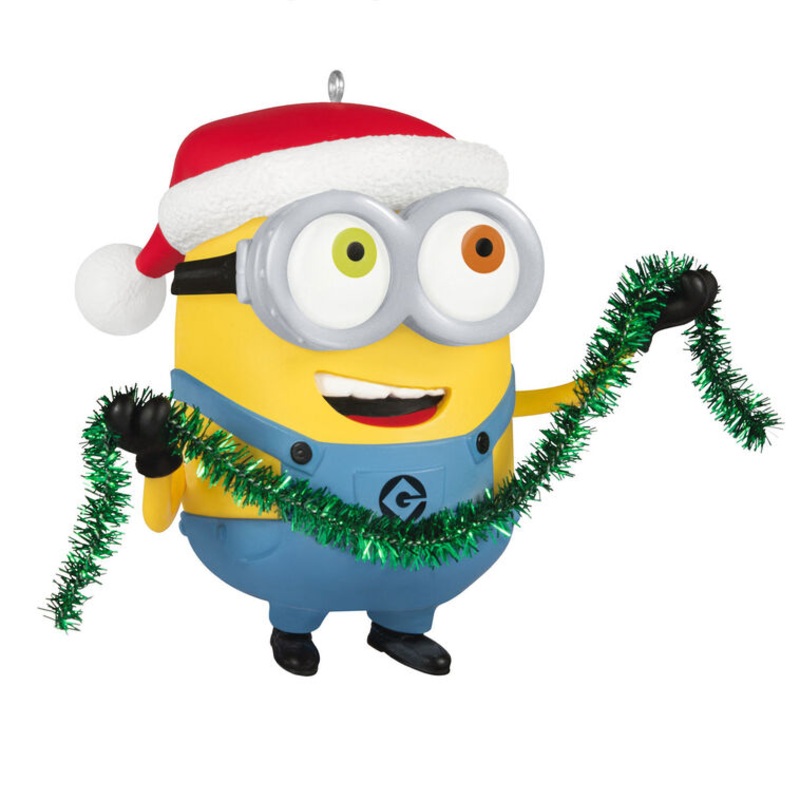 Minions Bob Trims the Tree Ornament With Sound