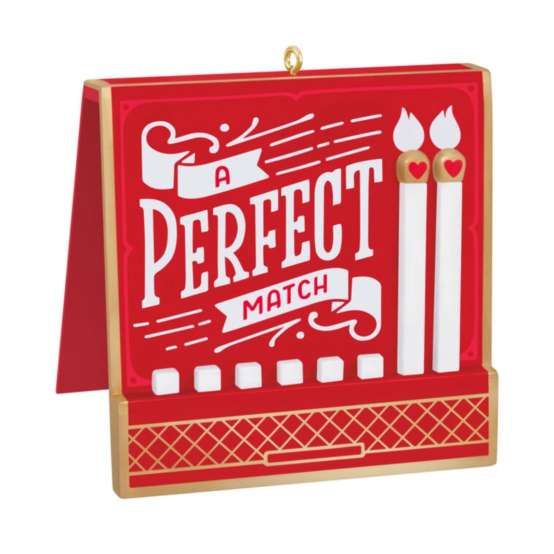 A Perfect Match Ornament