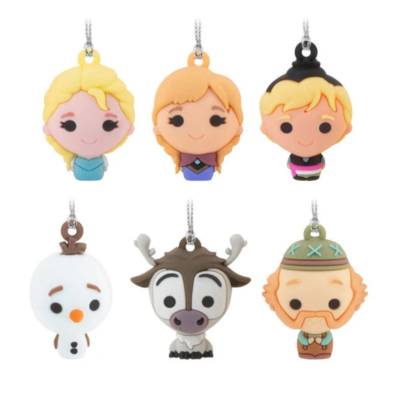 Mini Disney Frozen Shatterproof Ornaments, Set of 6