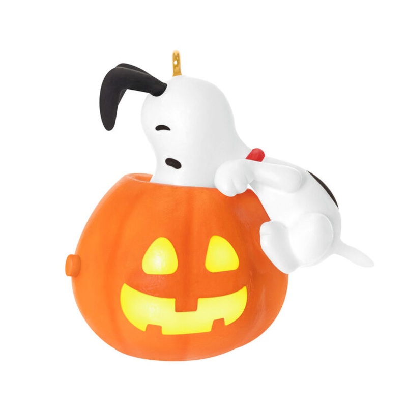 Peanuts Spooky Snoopy Musical Ornament With Light