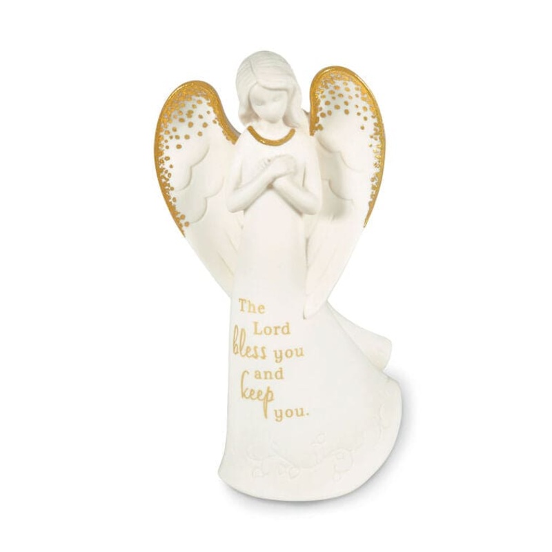 Joanne's Angels Bless You and Keep You Angel Figurine, 5.8"