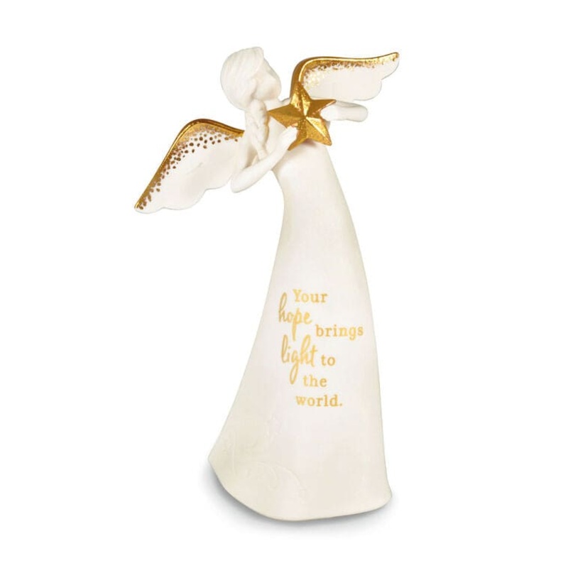 Joanne's Angels Light to the World Angel Figurine, 8.5"
