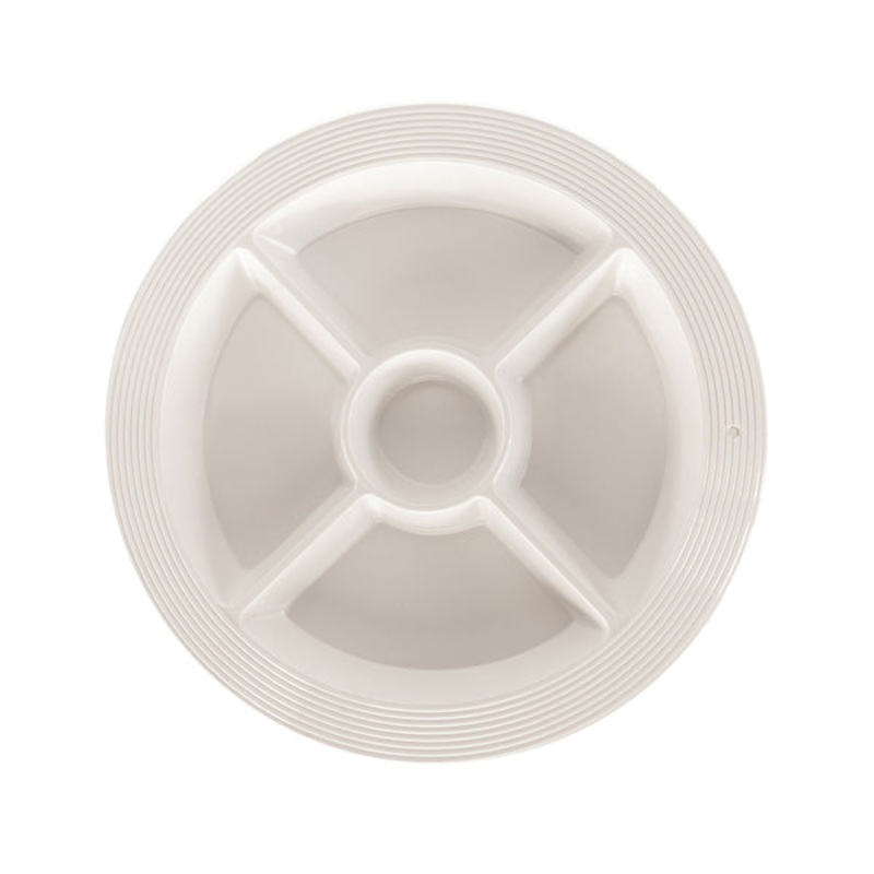 Mel Divided Dish - Pinstripes