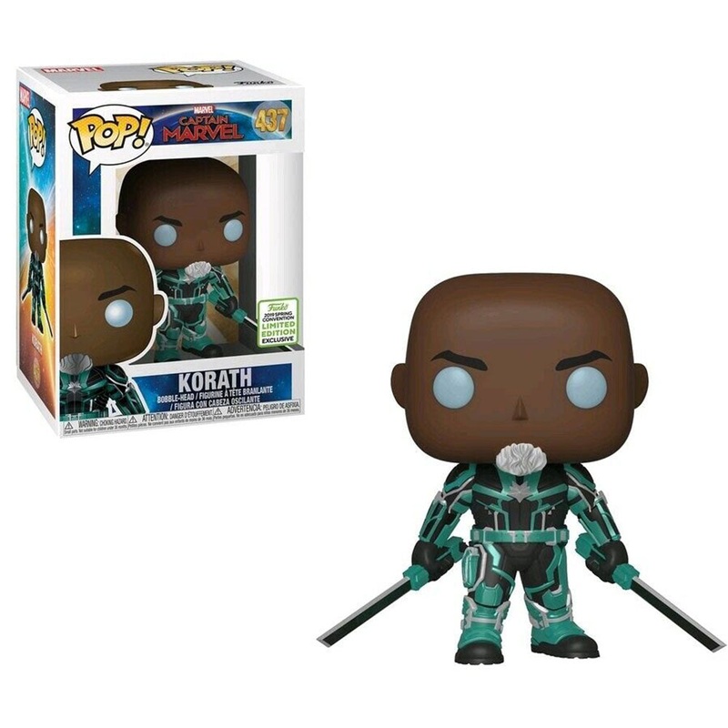 Captain Marvel Korath Starforce Suit ECCC 2019 US Pop! Vinyle