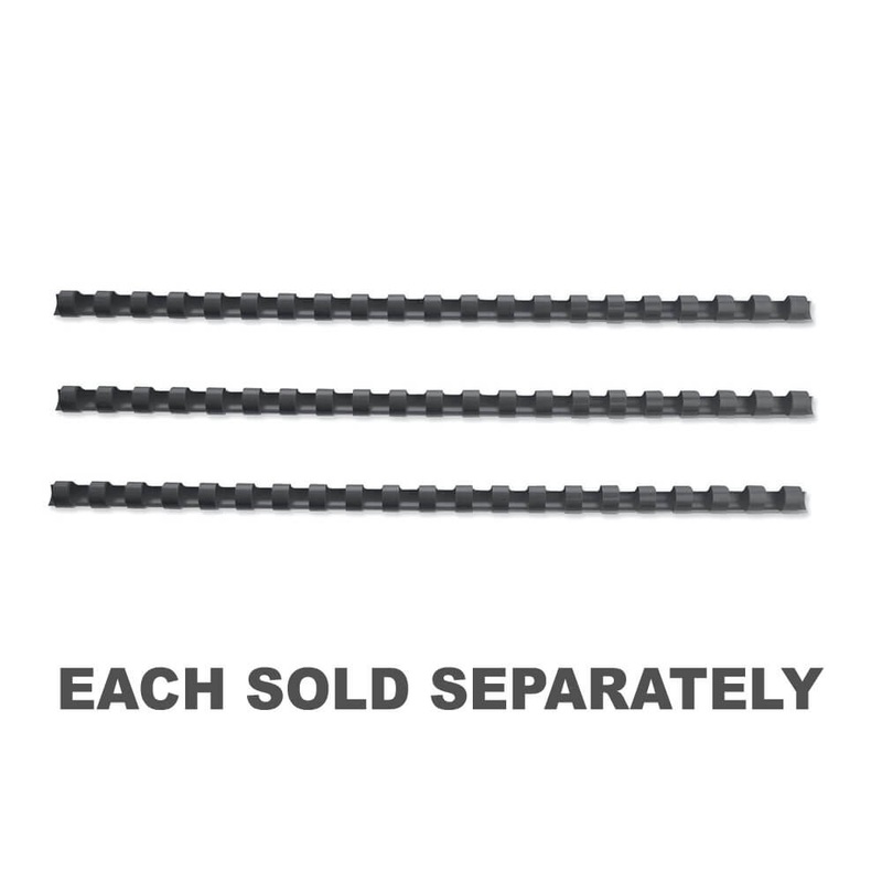 GBC Binding Combs 25pk (noir)