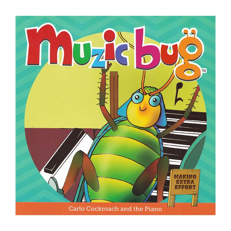 Muzicbug Carlo Cockroach & Piano Livre d'images
