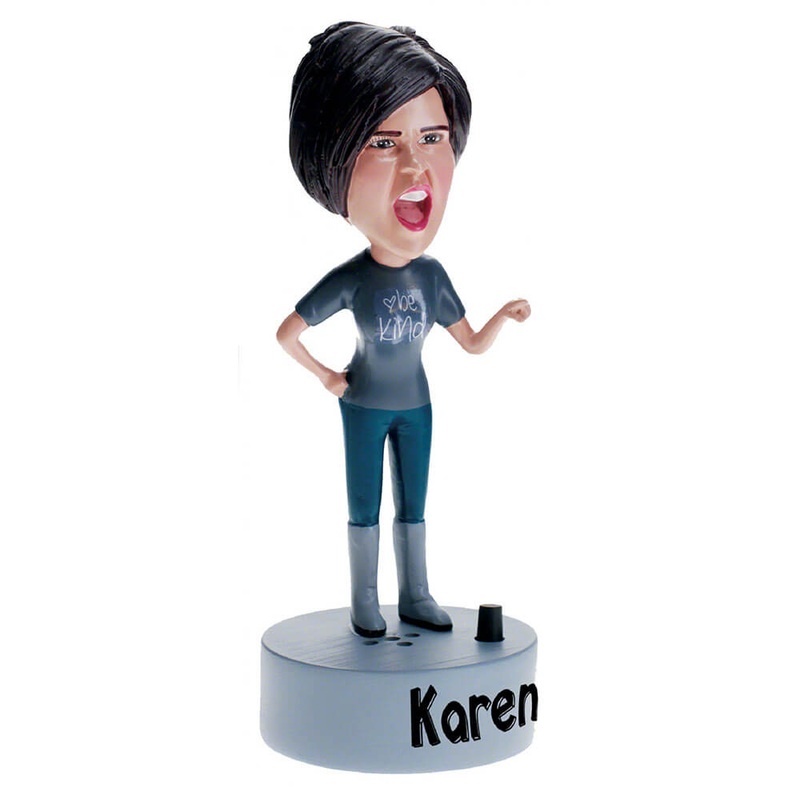 Parler karen bobblehead