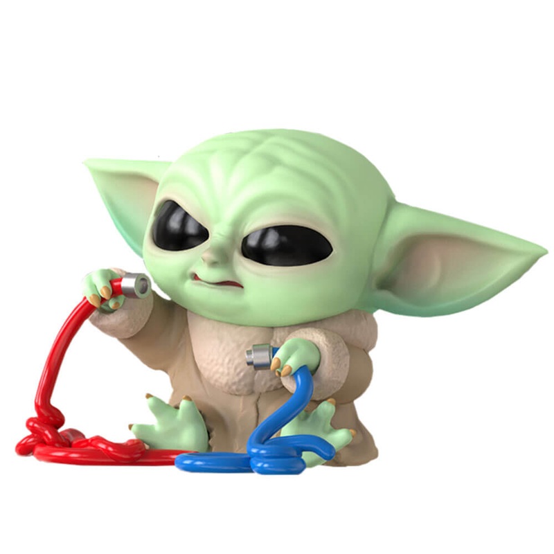 Star Wars: Le mandalorien l'enfant avec des fils Cosbaby